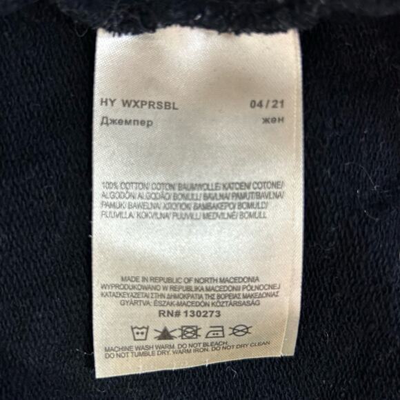 Wrangler Pride Cropped Hoodie Black Rainbow Logo Size Medium LGBTQ+ - Picture 8 of 12